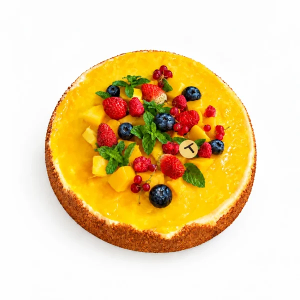 چیزکیک میوه‌ای