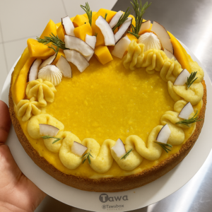 چیزکیک میوه‌ای