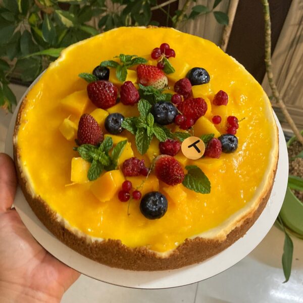 چیزکیک میوه‌ای